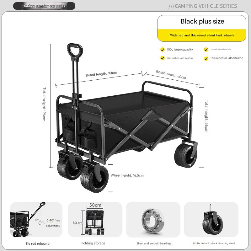 10 inch wheels black