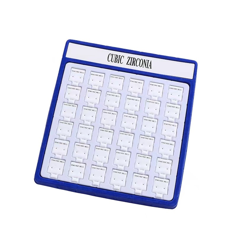  plastic   flocking bottom 25*22 blue