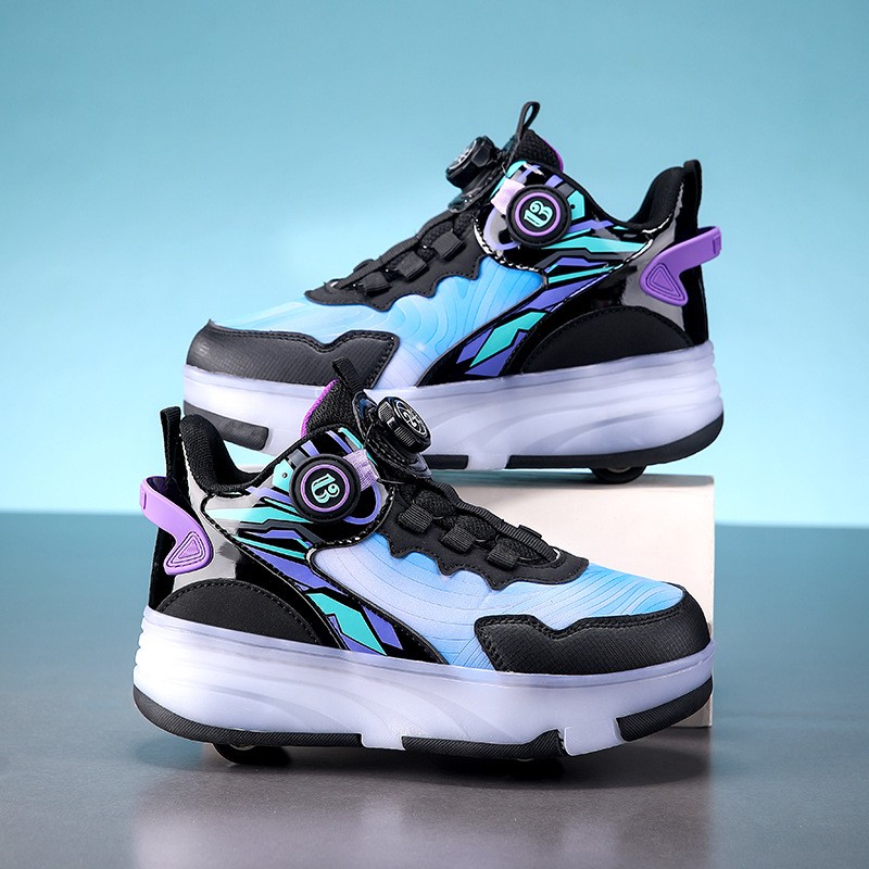 0718 four wheels without lights purple