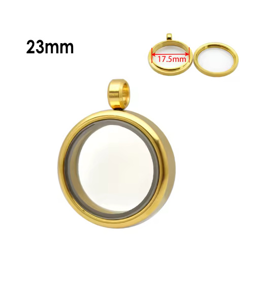 3:Gold--inner diameter 17.5mm, outer diameter 23mm