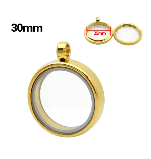 6:Gold--inner diameter 25mm, outer diameter 30mm
