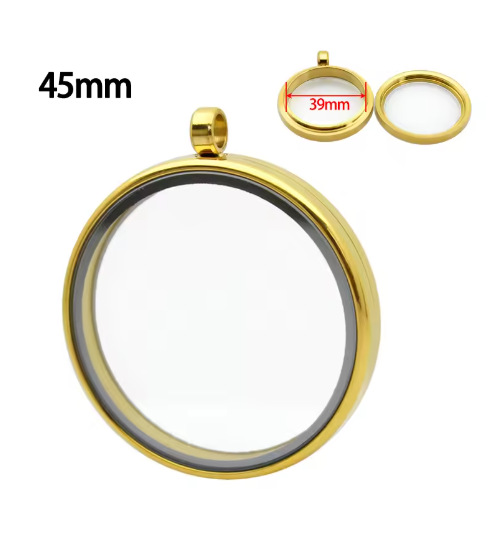 10:Gold--inner diameter 39mm, outer diameter 45mm