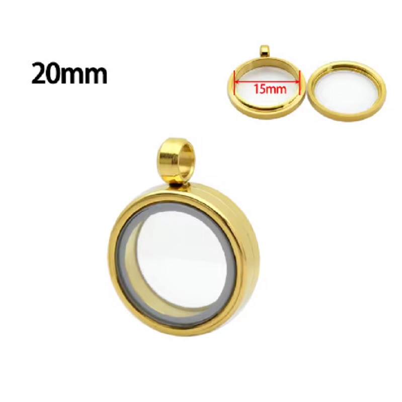 Gold - Inner diameter 15mm, outer diameter 20mm