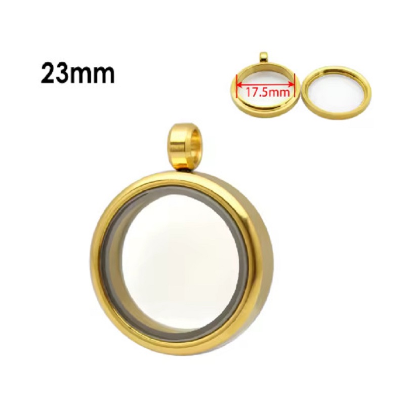 Gold - Inner diameter 17.5mm, outer diameter 23mm