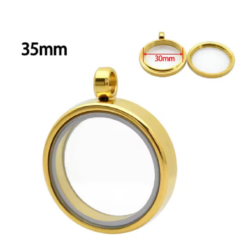 Gold - Inner diameter 30mm, outer diameter 35mm