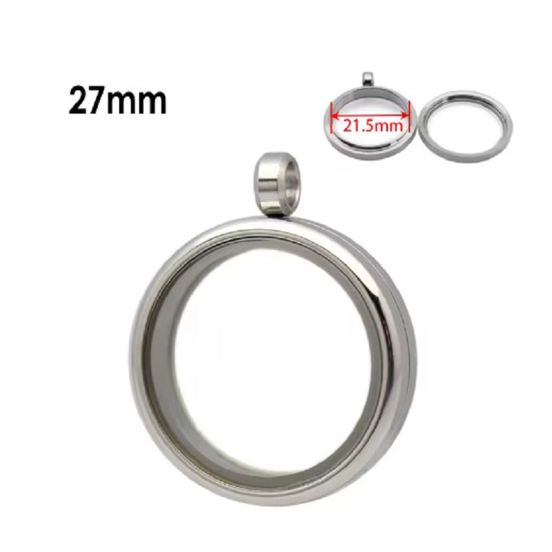 Silver - Inner diameter 20mm, outer diameter 27mm