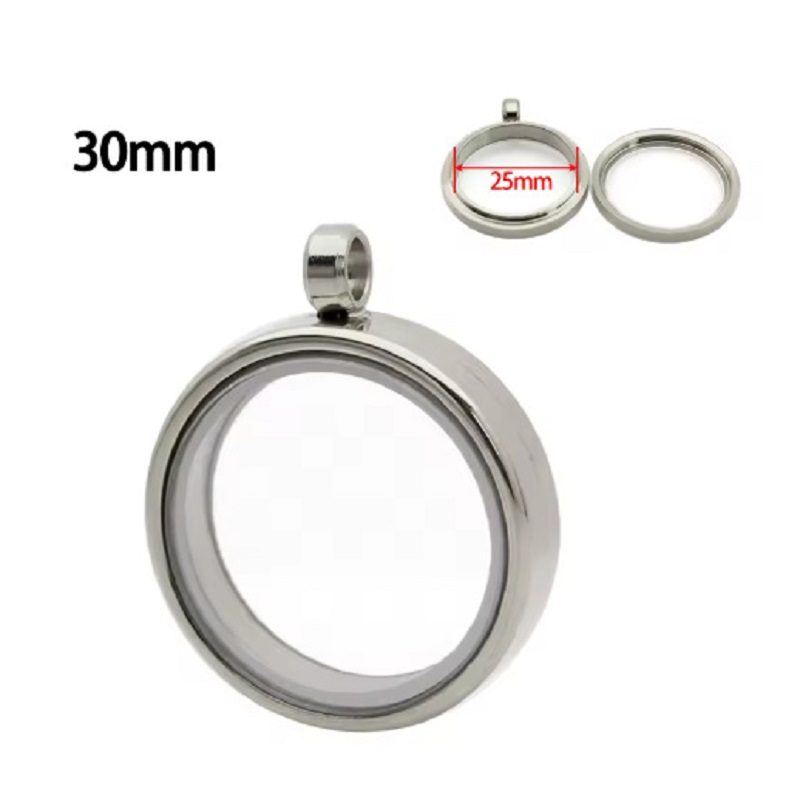 Silver - Inner diameter 25mm, outer diameter 30mm