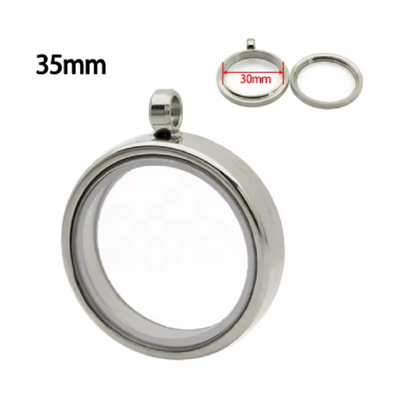 Silver - Inner diameter 30mm, outer diameter 35mm