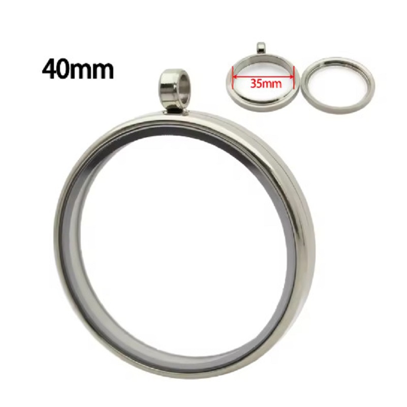 Silver - Inner diameter 35mm, outer diameter 40mm