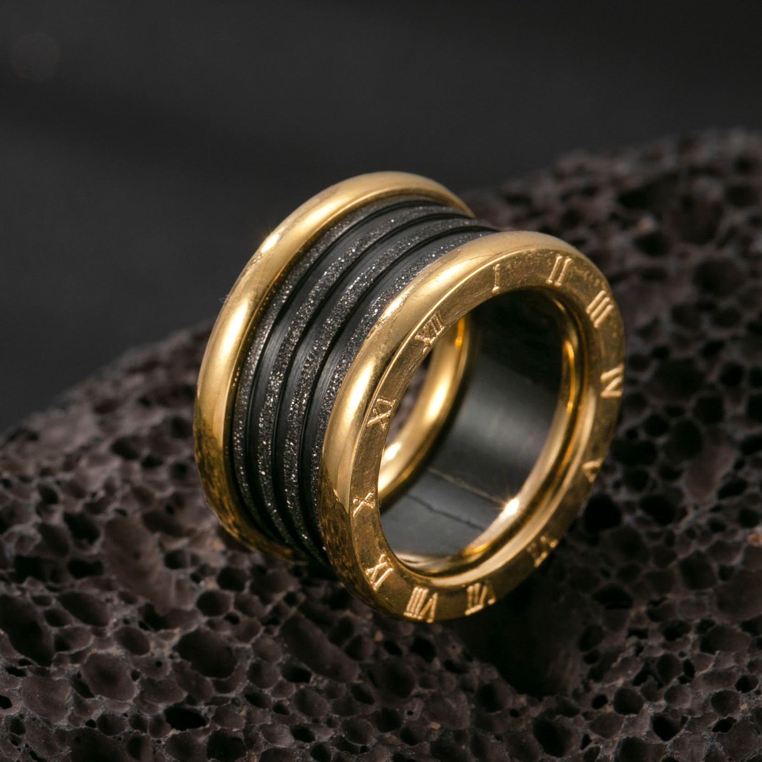 Gold-black US Size #7