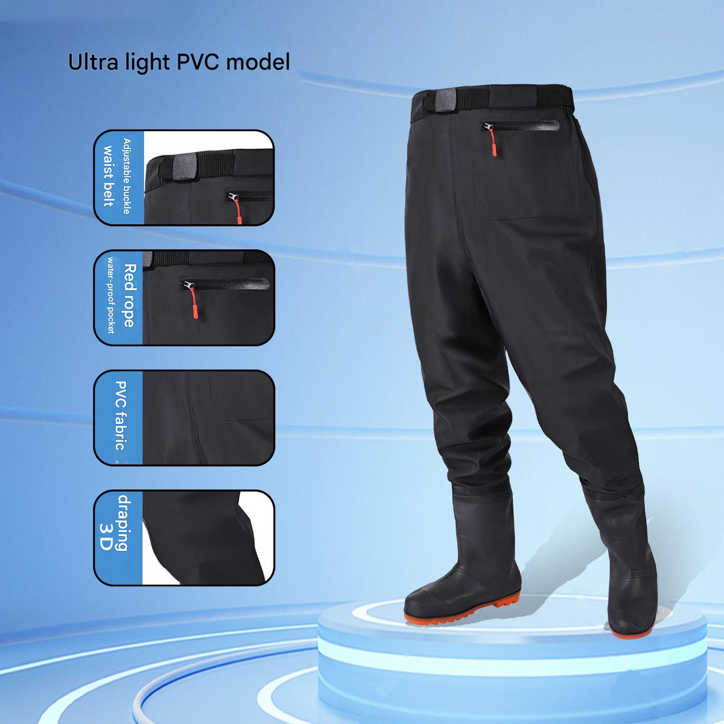 [single pocket] pvc knitted fabric-black