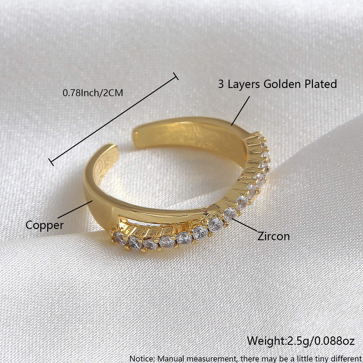 1:Cross opening ring rc08-10