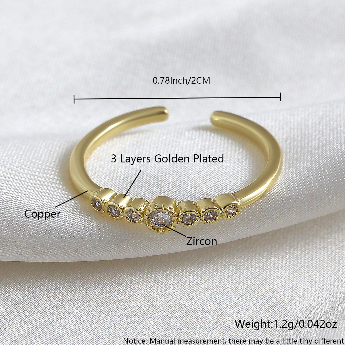 7:7 white zirconium rc08-1