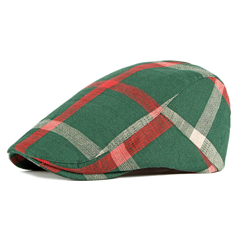 Plaid style-grass green