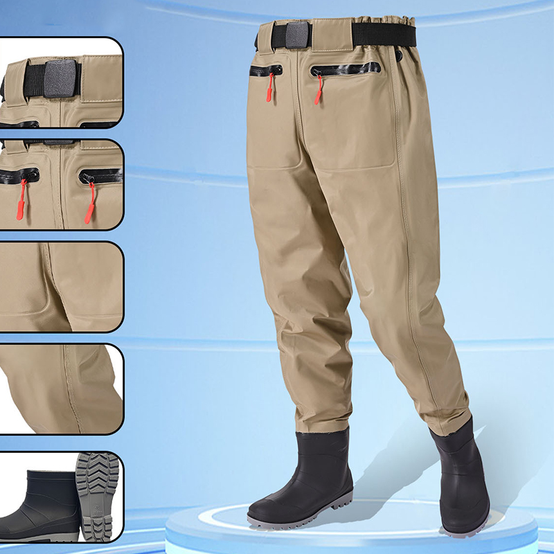 [double pocket] ultra-light nylon-khaki