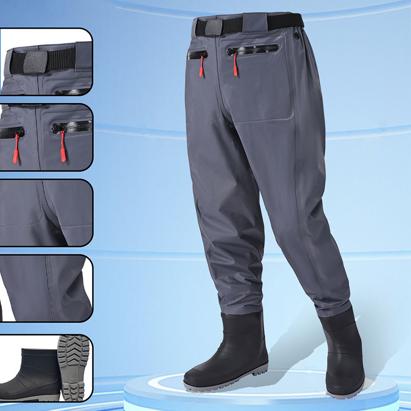 [double pocket] ultra-light nylon - gray