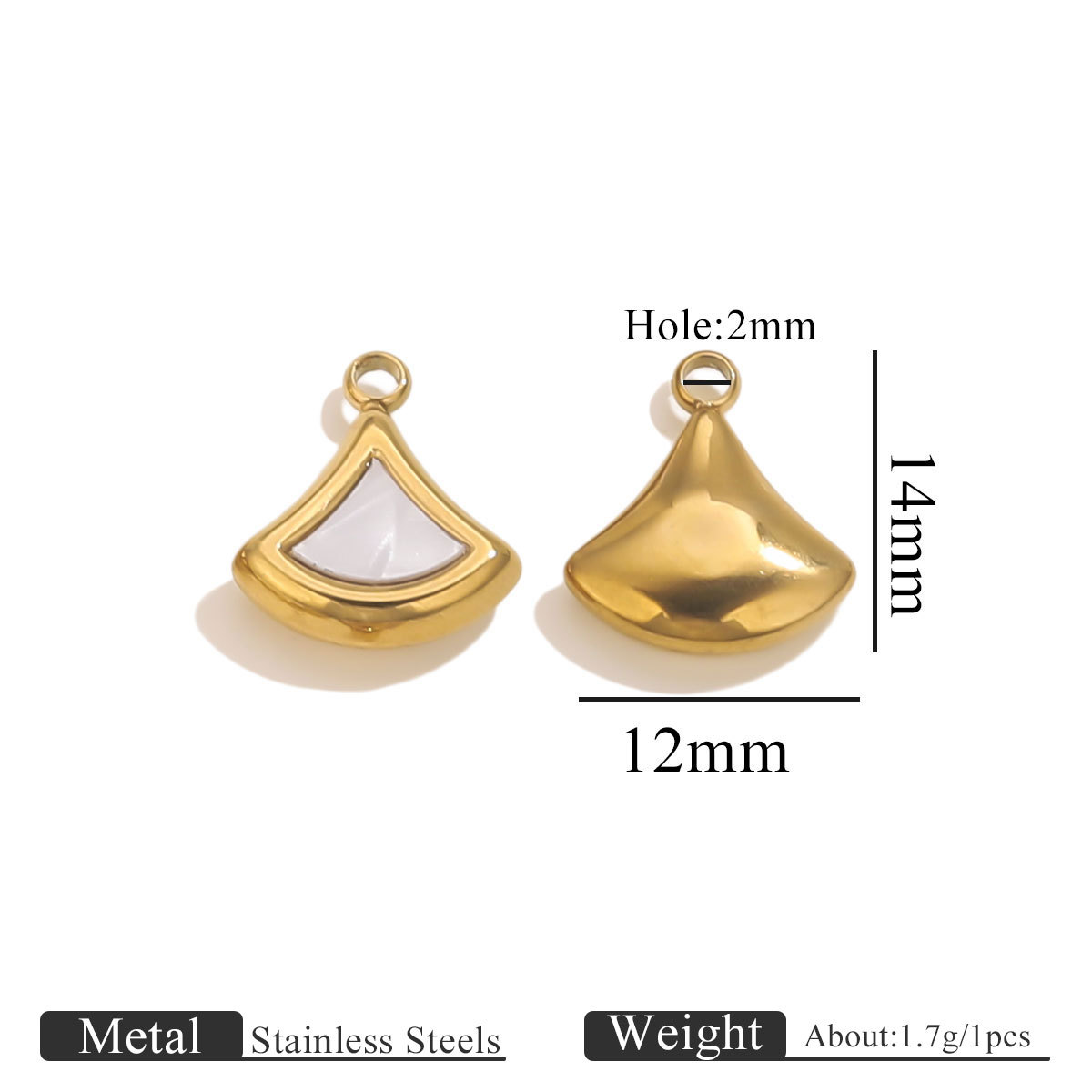 2:Gold - fan-shaped