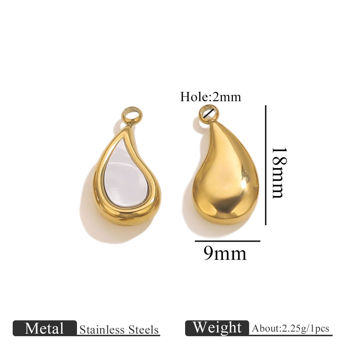 3:Gold-water droplets