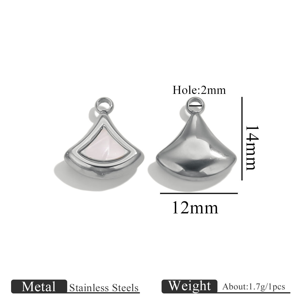 5:Steel color - fan shape