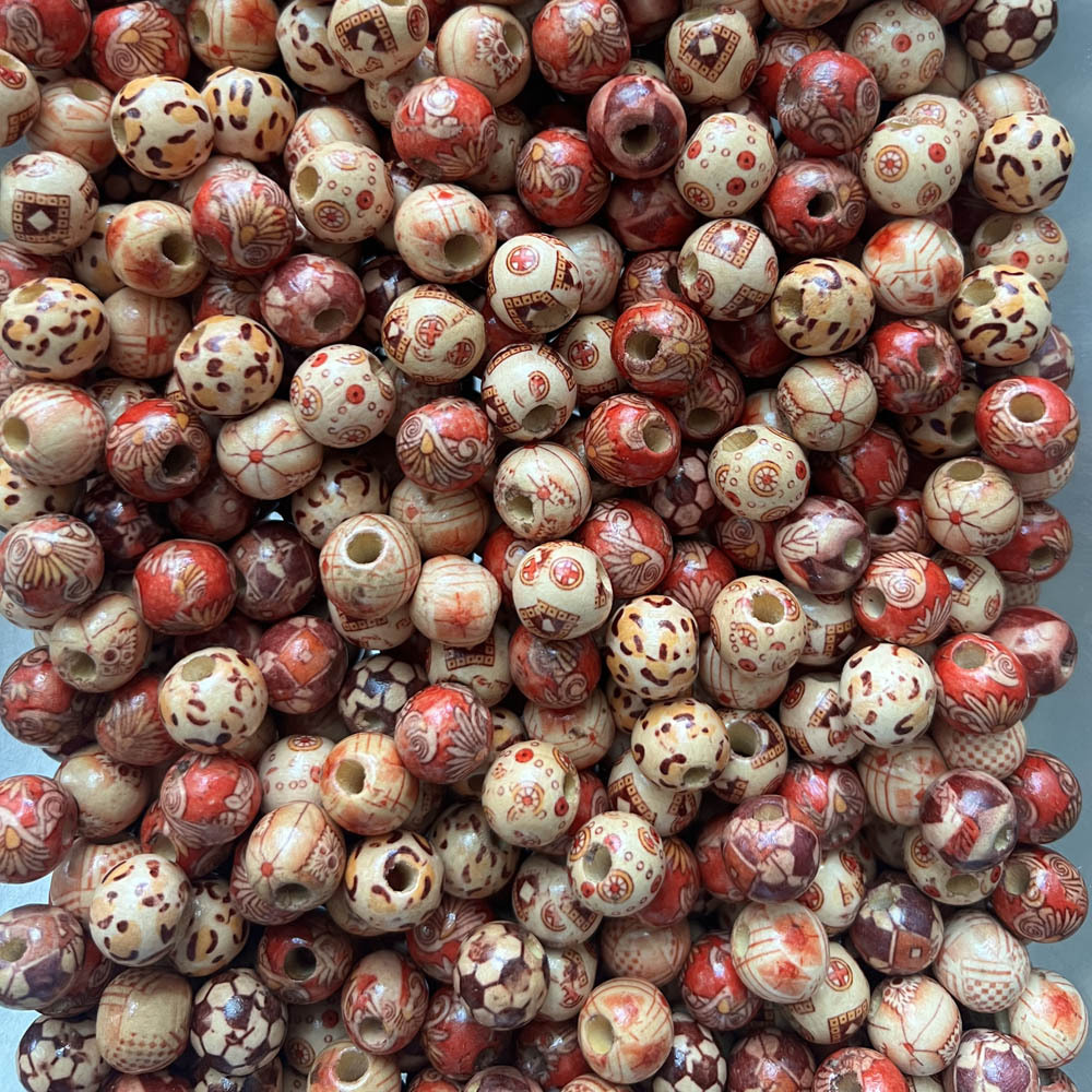 4:12mm round beads (about 950 pieces)