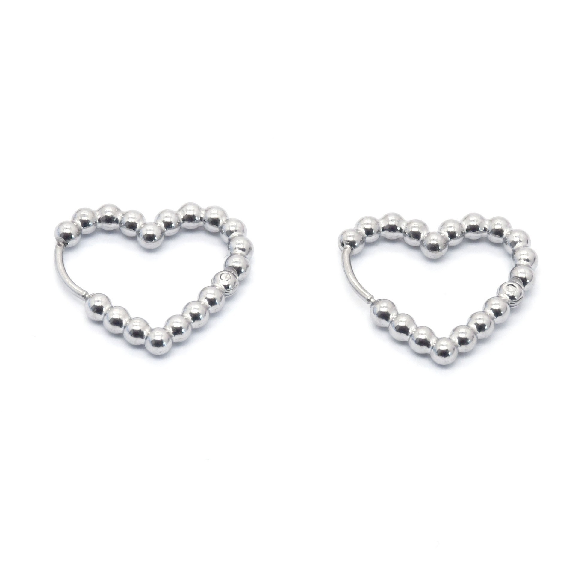 5:Steel color hearts