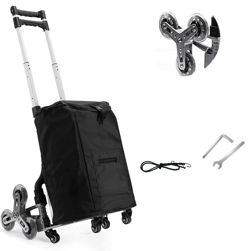 aluminum alloy wheel frame   Crystal wheel   cloth bag  4 small wheels