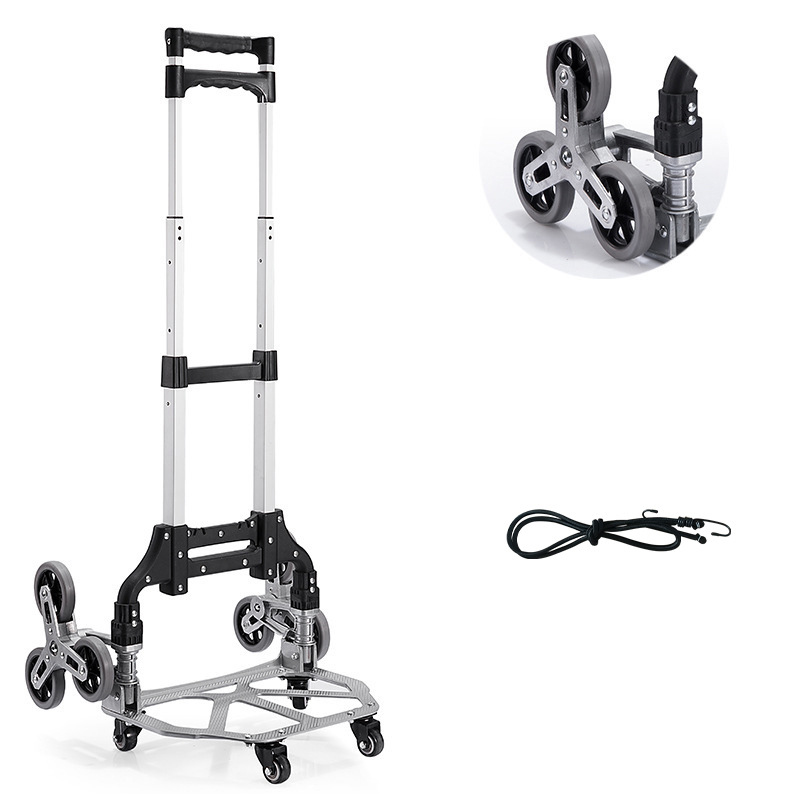 aluminum alloy wheel frame   TPR wheel  4 small wheel