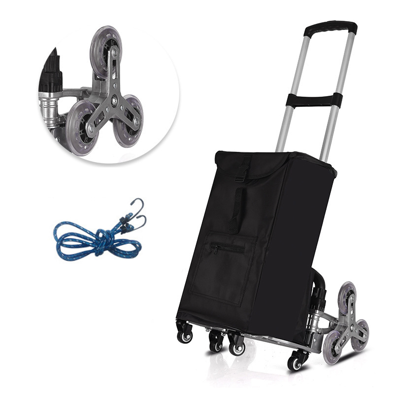 Aluminum alloy wheel frame   Crystal wheel   bag  4 small wheel