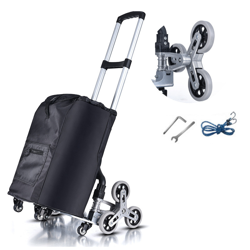 Aluminum alloy wheel frame   TPR wheel  4 small wheel