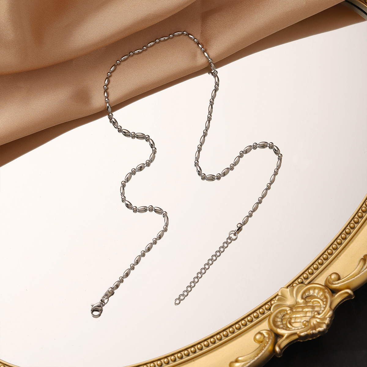 1:1:1 ball chain-steel color [2.5mm wide]