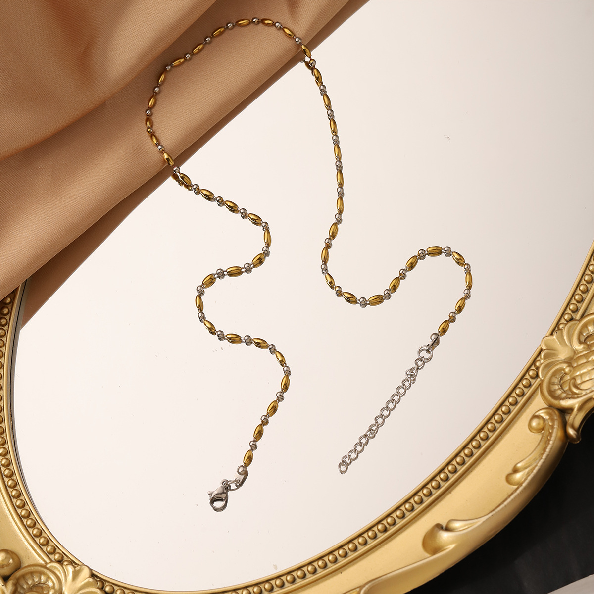 3:1:1 ball chain-gold [2.5mm wide]