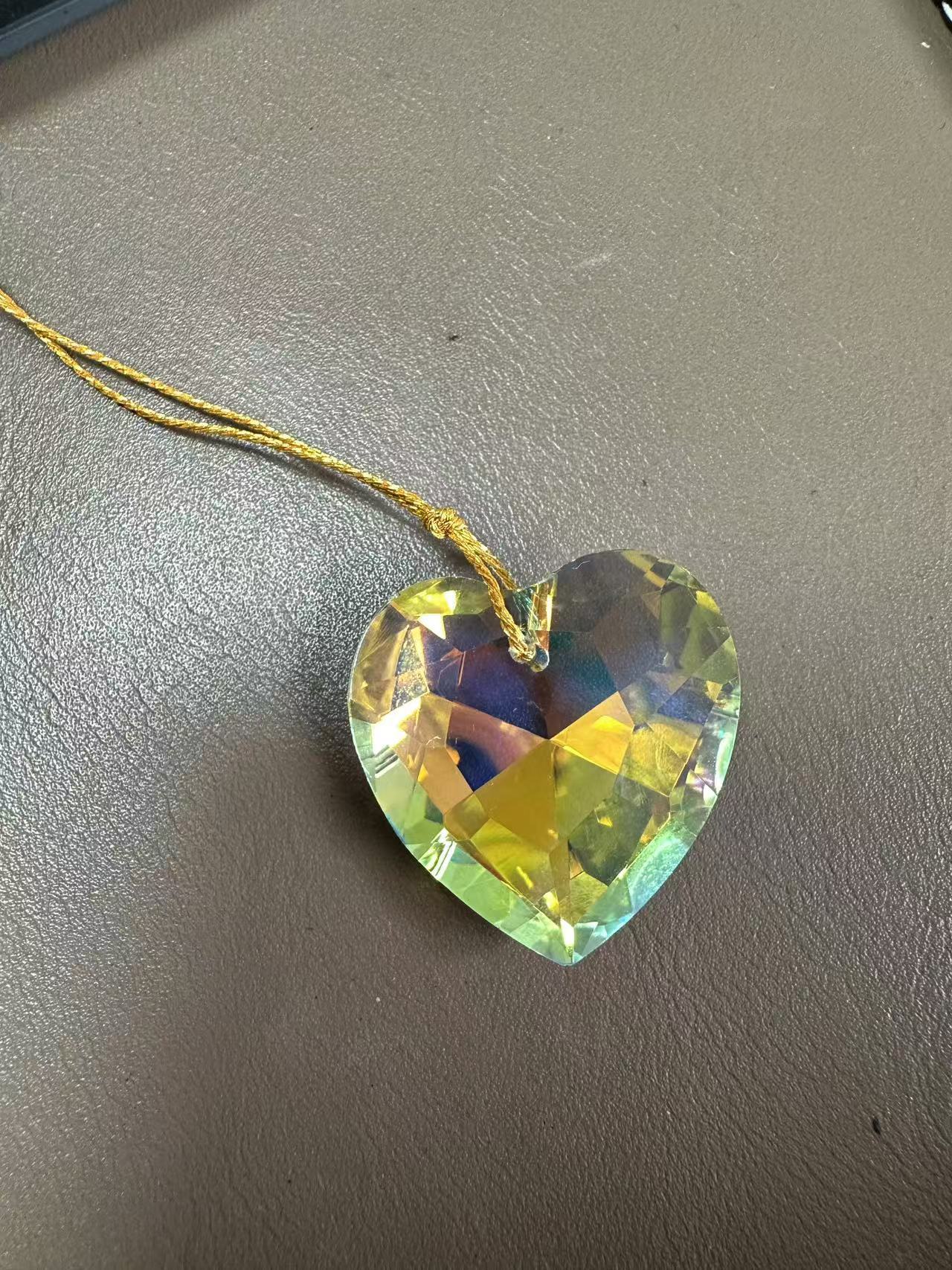 22:28mm gemstone heart