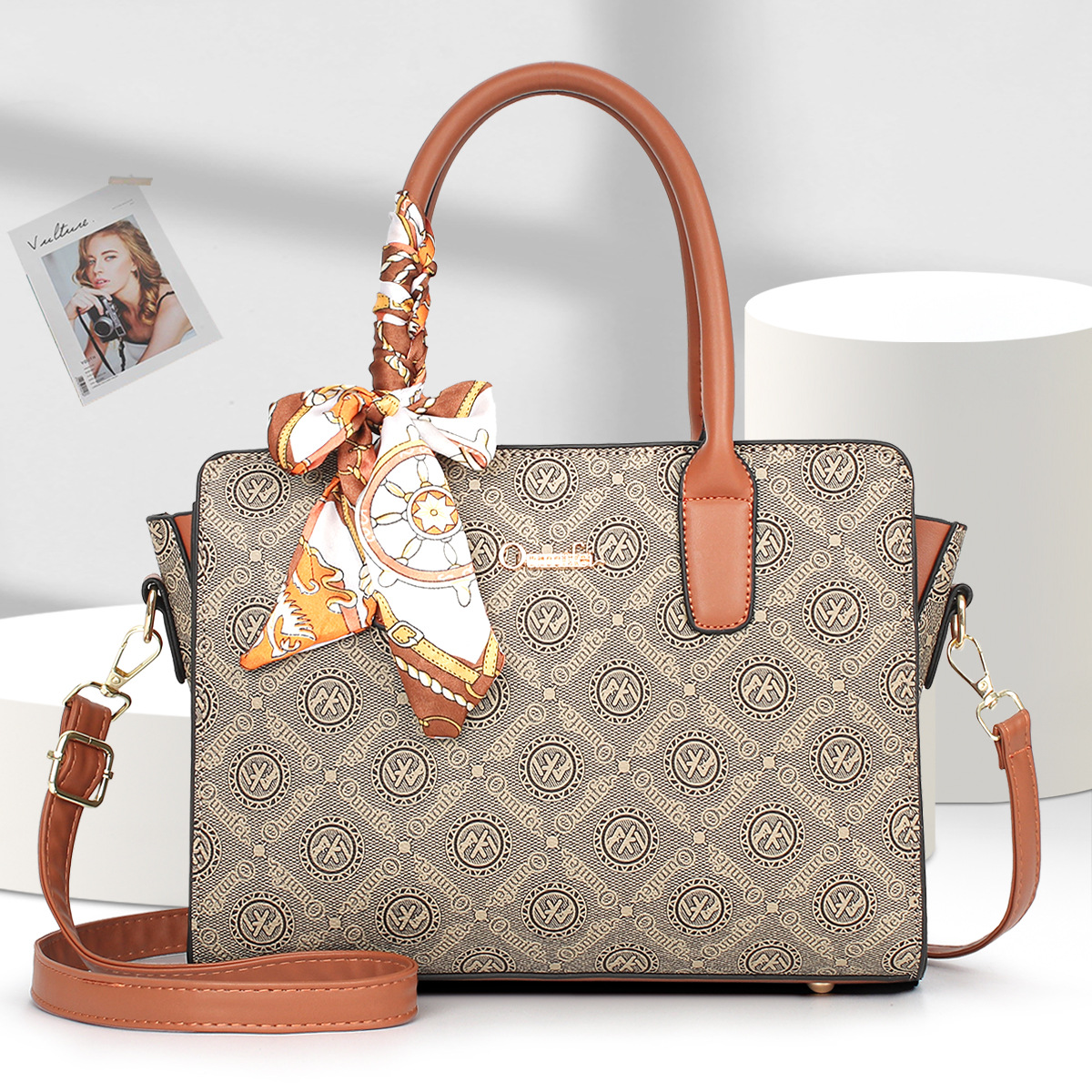 Khaki with earthy yellow