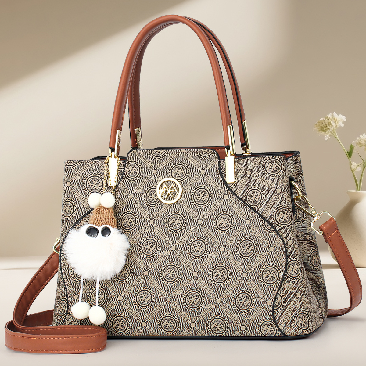 Khaki with earthy yellow