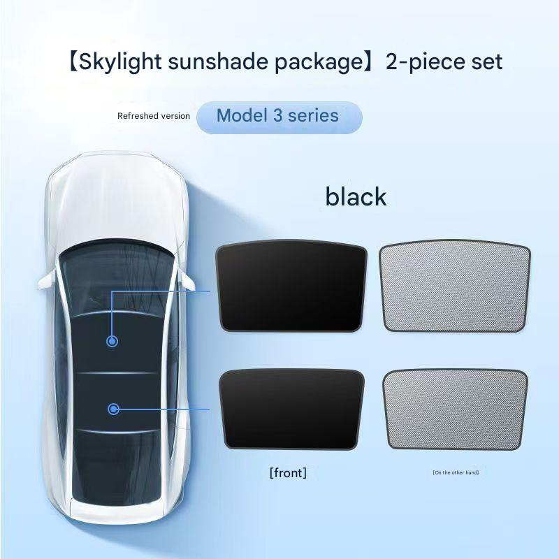 (23-25) model3 Huanxin Edition Black Sunroof 1 Set