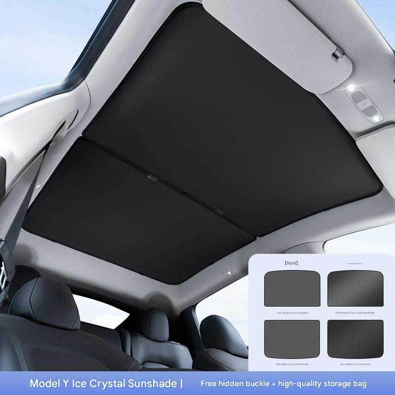 (20-24) model black sunroof 1 set