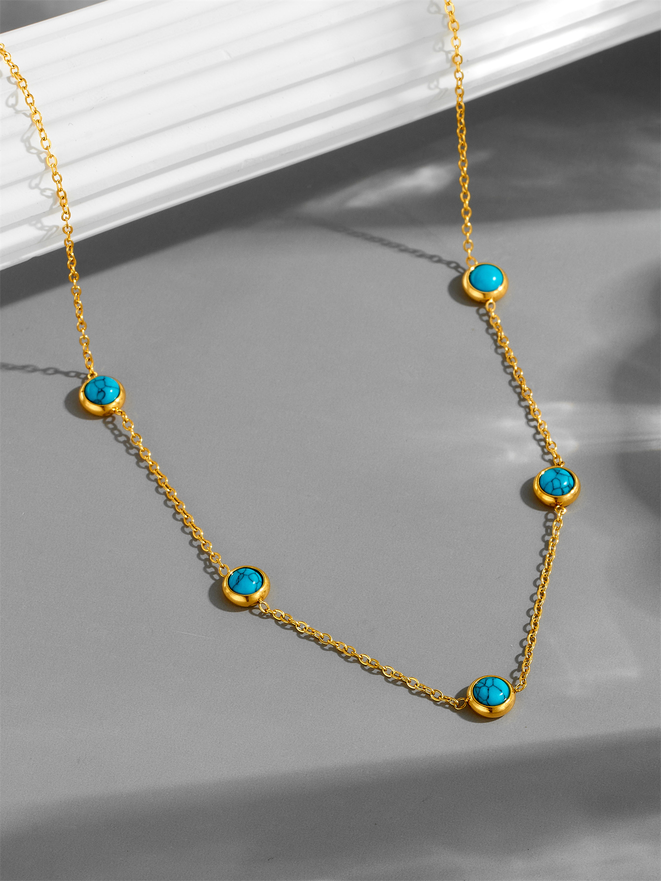 4:Turquoise necklace