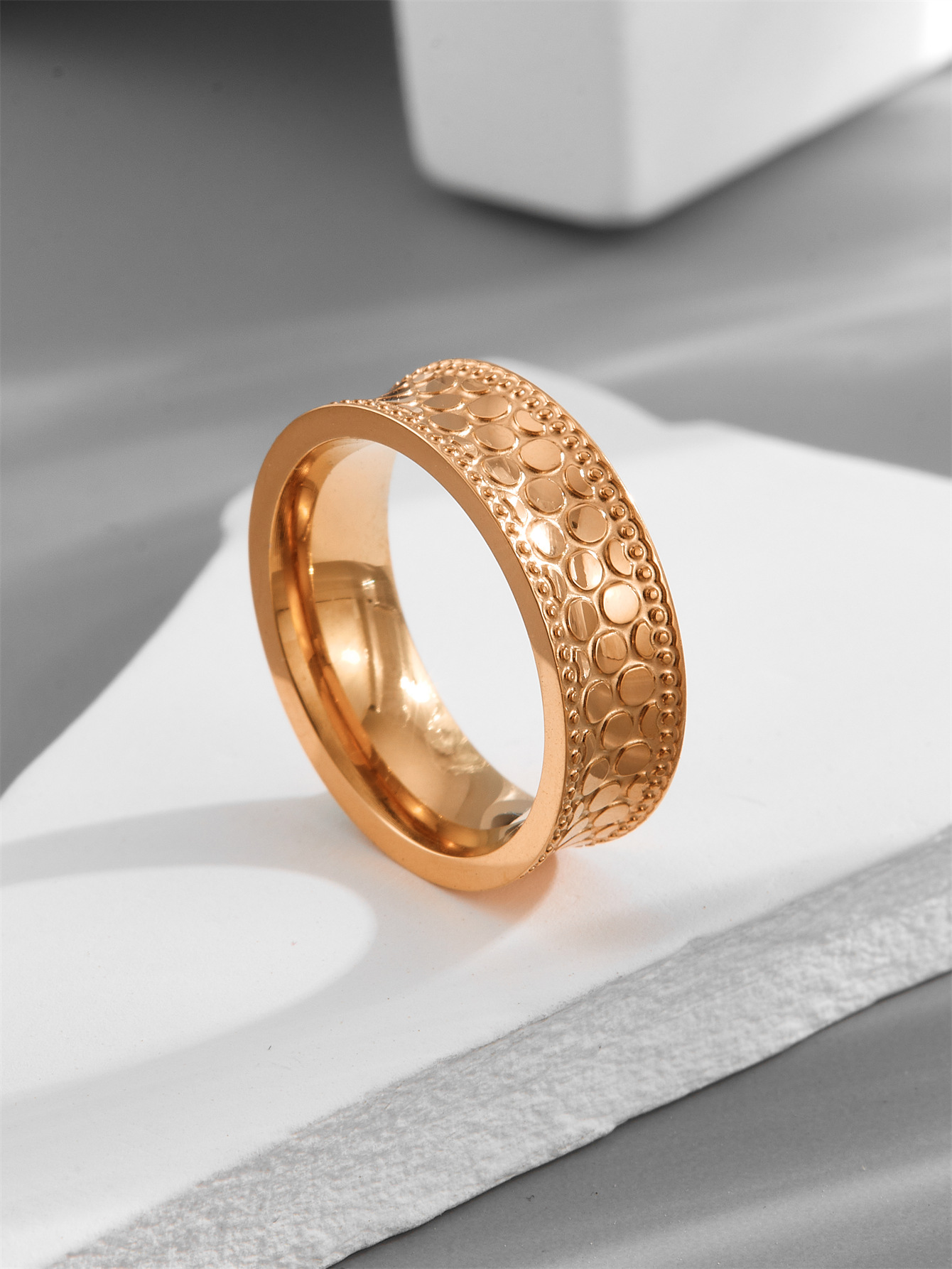 rose gold color US Size #5