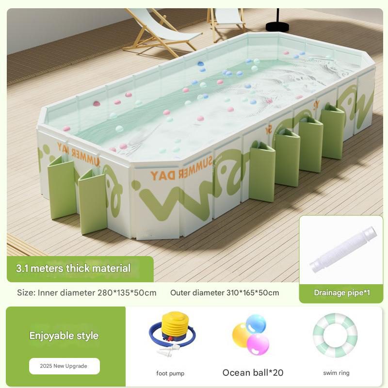 3.1m green style enjoyment model