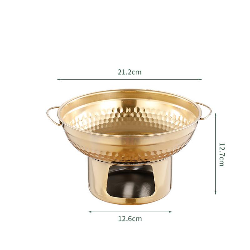 20cm golden hammer pattern [alcohol hot pot]