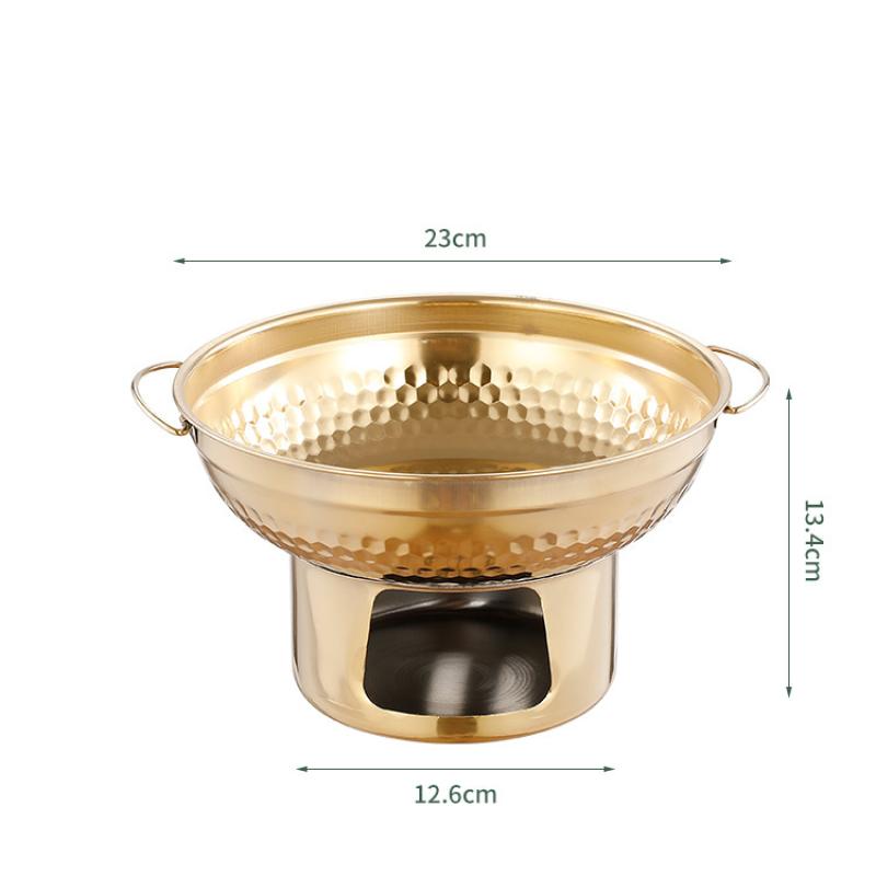22cm golden hammer pattern [alcohol hot pot]