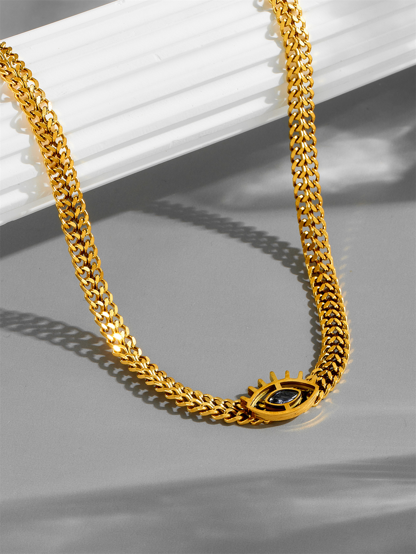 1:black eye necklace