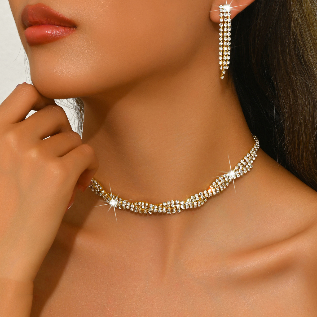 6:D/necklace and earring