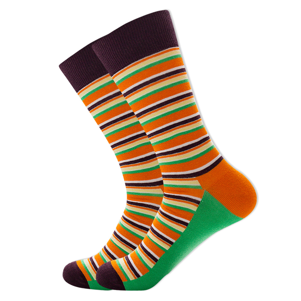 Orange-green coffee stripes
