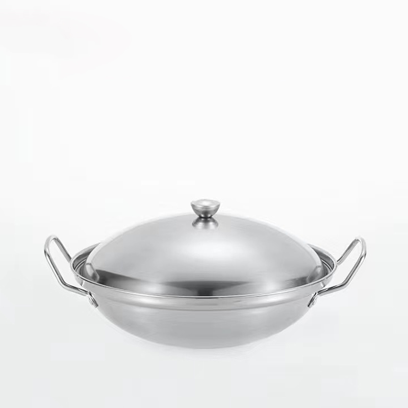 Non-magnetic 22cm extra thick pot (with lid)