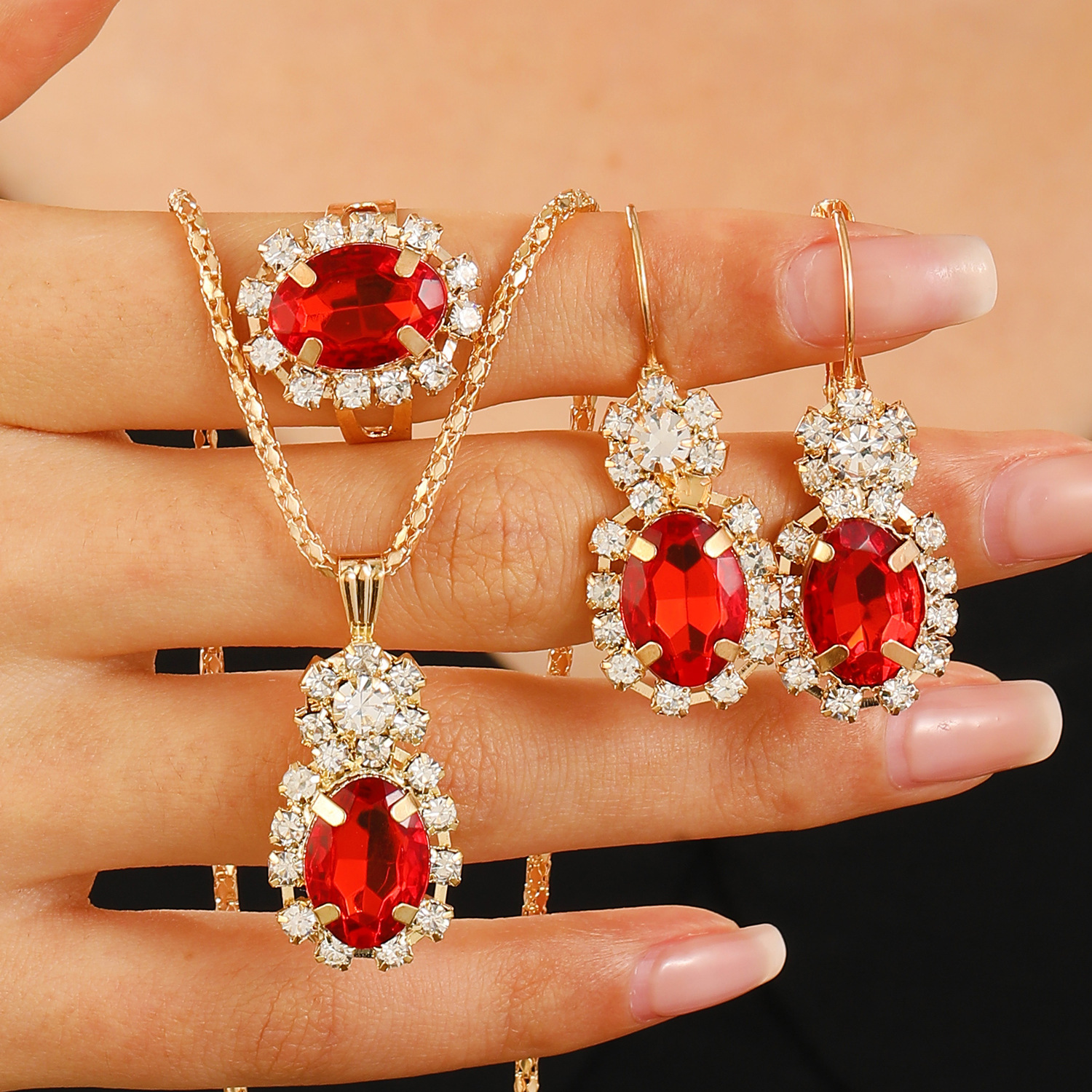 15:15KC Gold Red (Water Drops) 11730