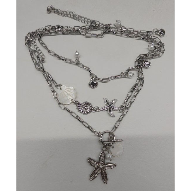 2:Necklace-silver (set of three)