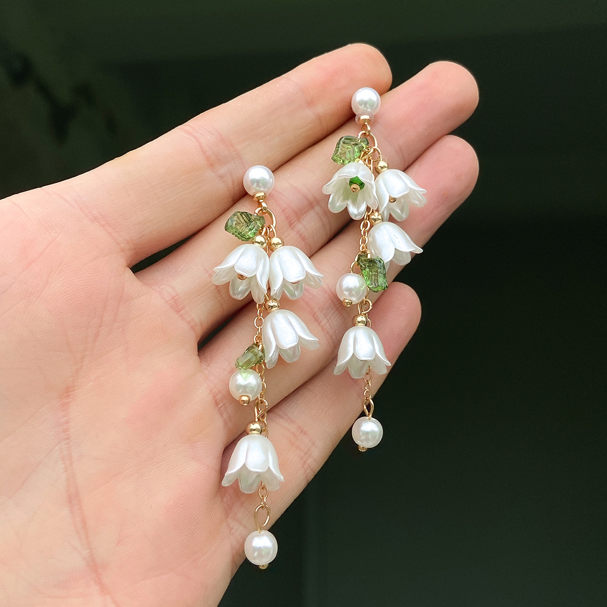 2:01 Earrings Golden 2924