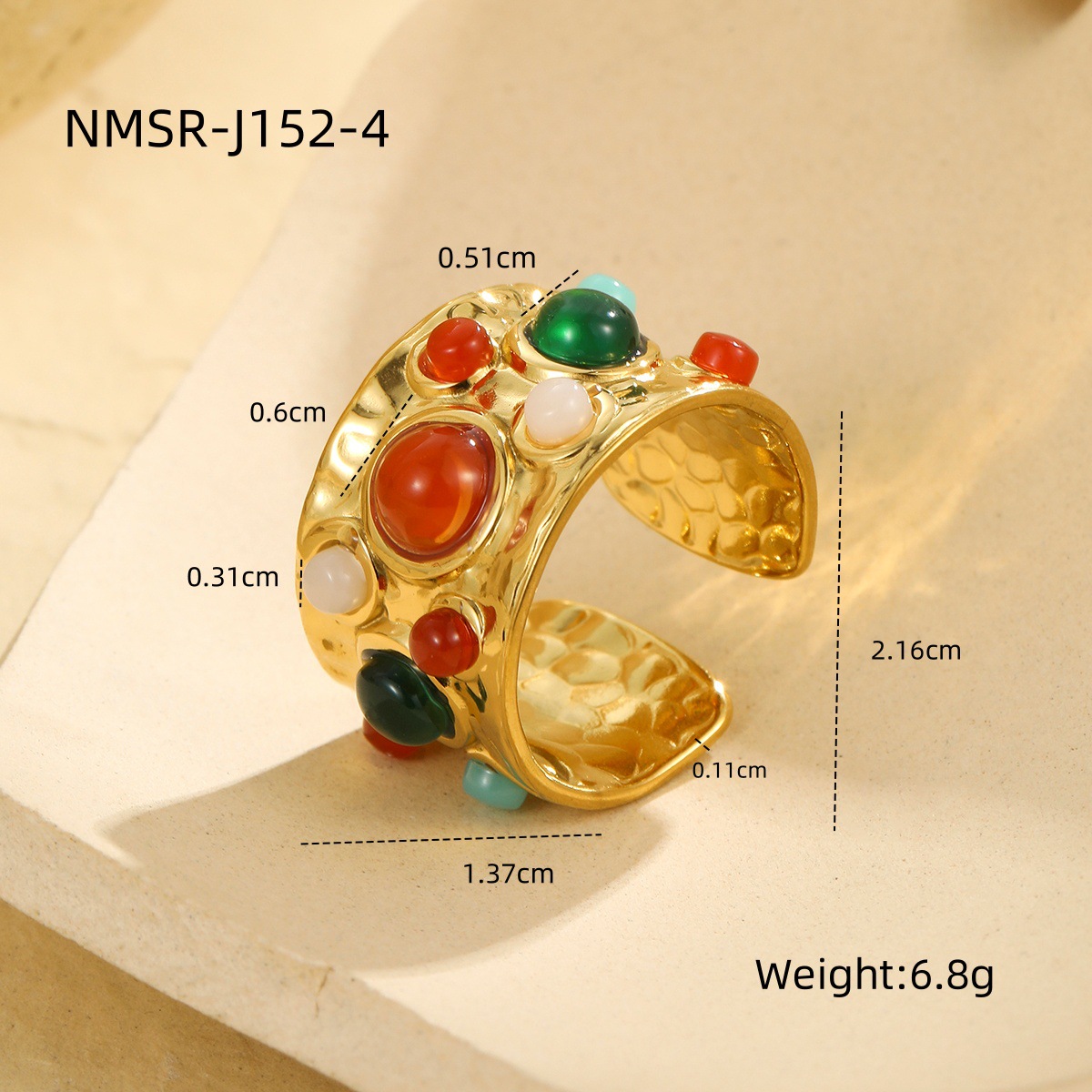 4:Nmsr-j152-4 color ring