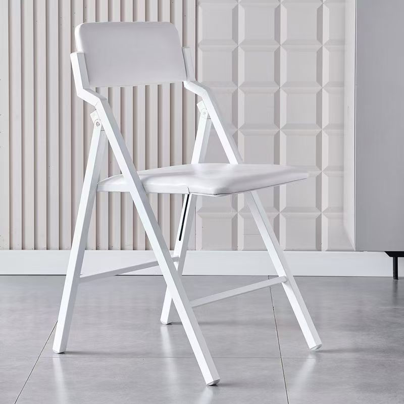 White leather white legs